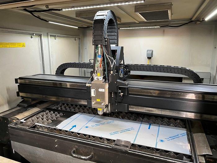 Used 2016 4,000 Watt IPG LaserCube CNC Fiber Laser