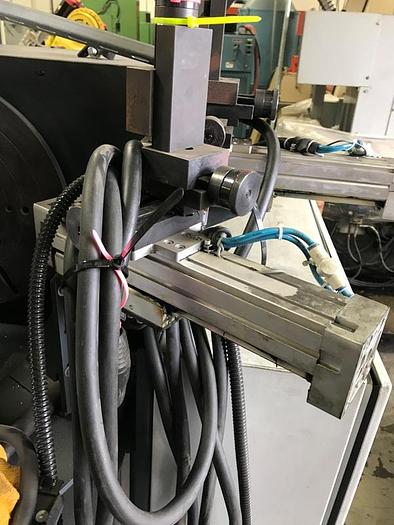 Used FRONIUS 21" X 60" X 150 KG SERVO DRIVEN CYLINDERICAL PIECE PART WELDING CELL