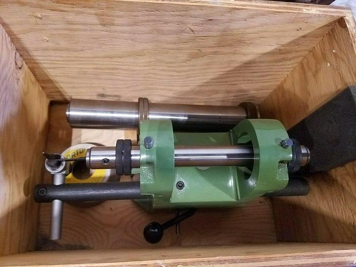 Used NEW Endmill / Drill Sharpening Unit with case to be used with a surface grinder
