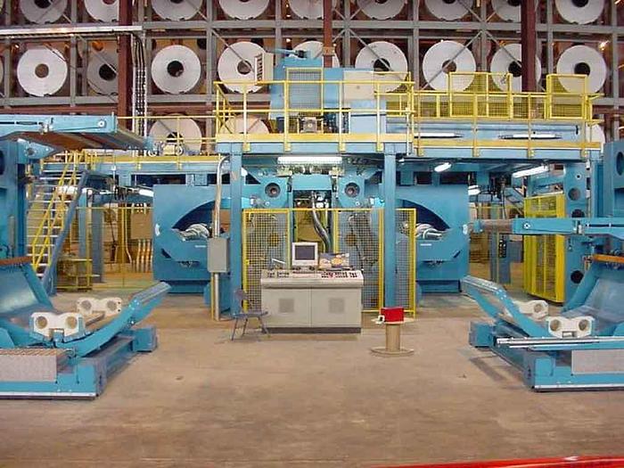 Used KAMPF   .38mm Alu. Slitting Line (Us.) #3520