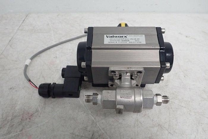 Used Valworx 529102A Solenoid Valve, 30-116 PSI, 24V DC