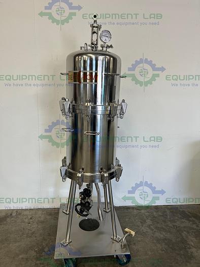 Used Begerow  Beco-Integra Stainless Steel Filter Housing w/ Valves, 16" SS Housing
