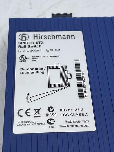 Used Hirschmann Spider 5TX