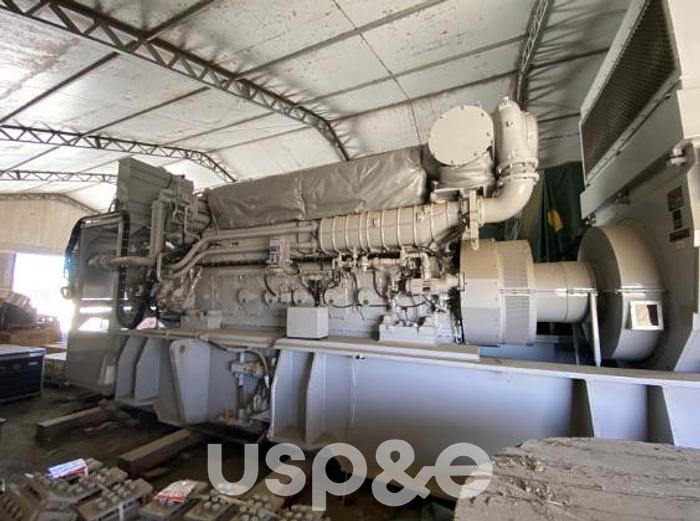 6.6 MW 2011 New Caterpillar C280-8 Diesel Generator Sets