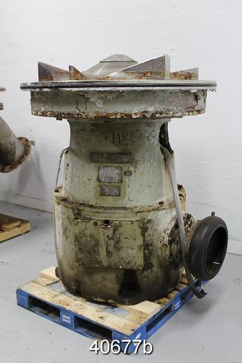 Used Beloit Model 3396 Shark Pulper Drive, Stainless Steel Rotor #40677