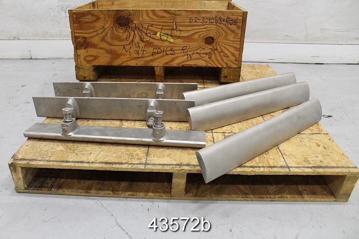 Used GL&V M24 Stainless Steel Foil Rotors #43572