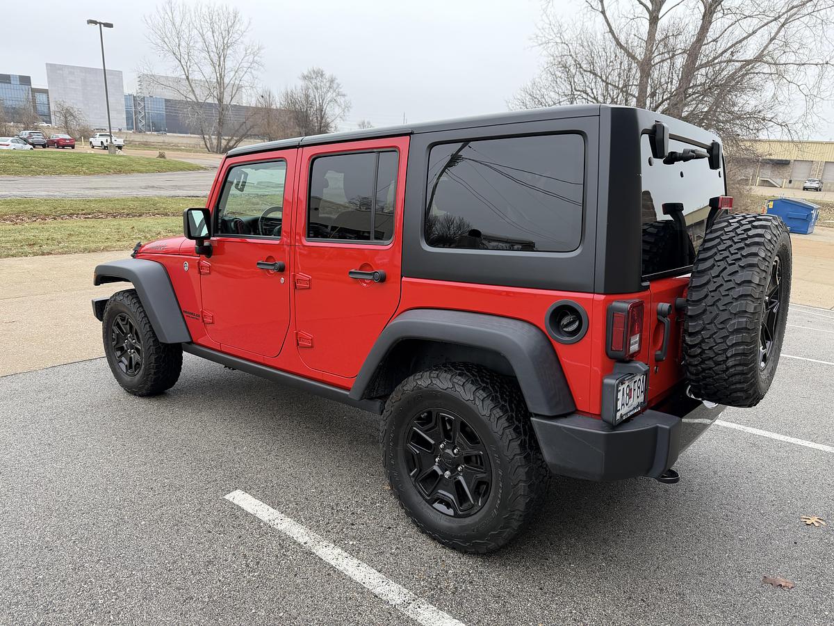 Used 2017 Jeep Wrangler Unlimited Sport 4X4 (4D JK) - Willys Wheeler Edition 24W