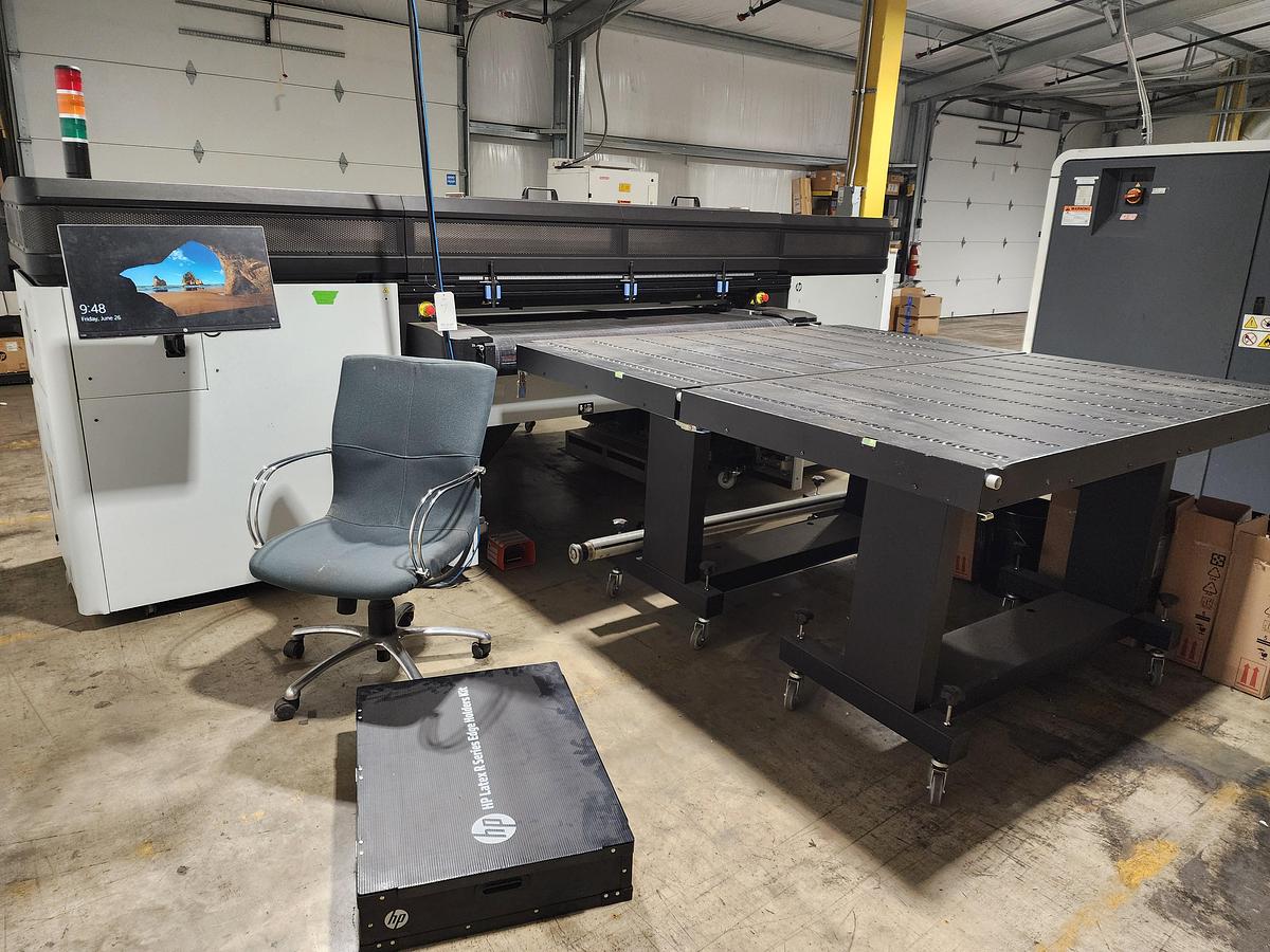 Used 2020 HP Latex R1000 Plus Flatbed Printer