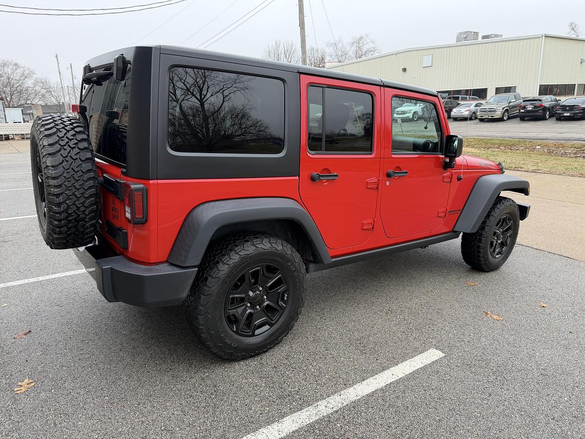 Used 2017 Jeep Wrangler Unlimited Sport 4X4 (4D JK) - Willys Wheeler Edition 24W