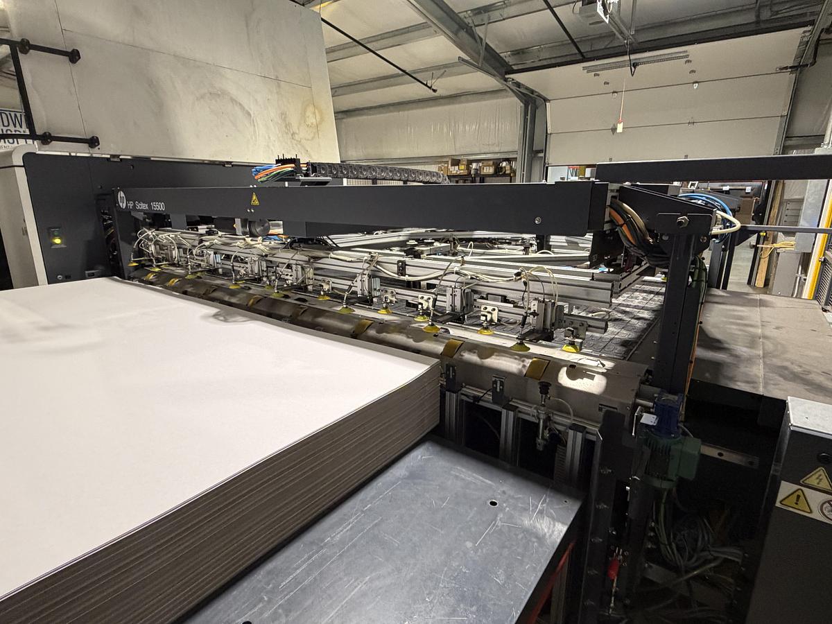 Used 2015 HP Scitex 15500 Corrugated Press