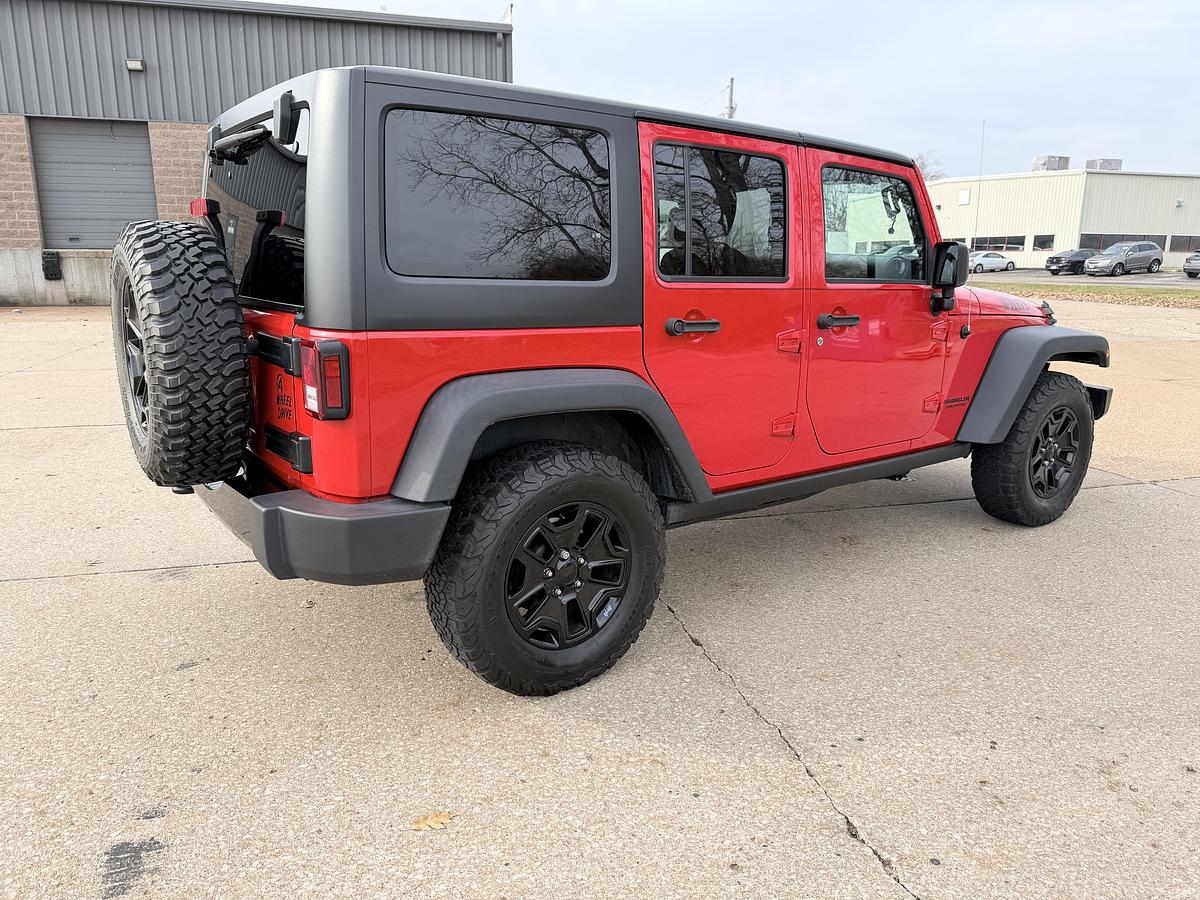 Used 2017 Jeep Wrangler Unlimited Sport 4X4 (4D JK) - Willys Wheeler Edition 24W