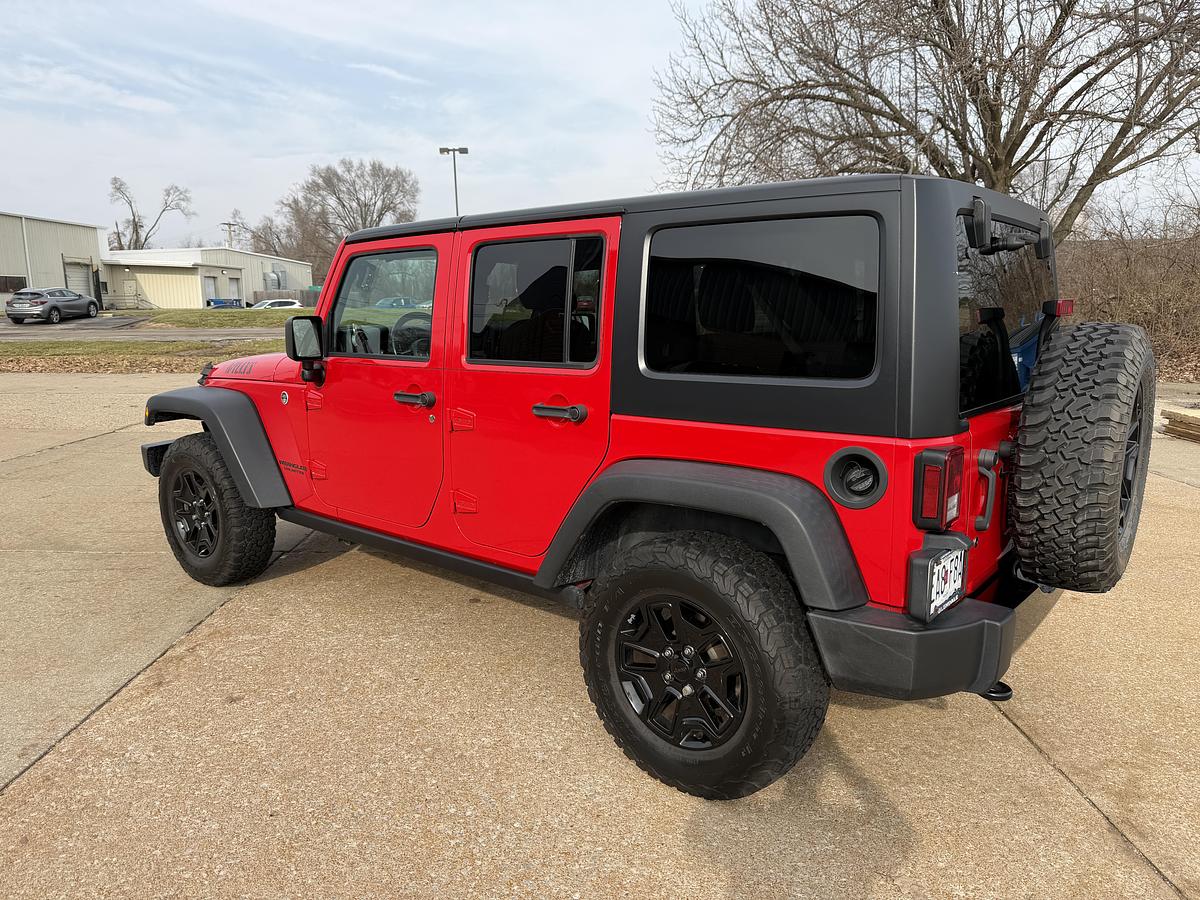 Used 2017 Jeep Wrangler Unlimited Sport 4X4 (4D JK) - Willys Wheeler Edition 24W
