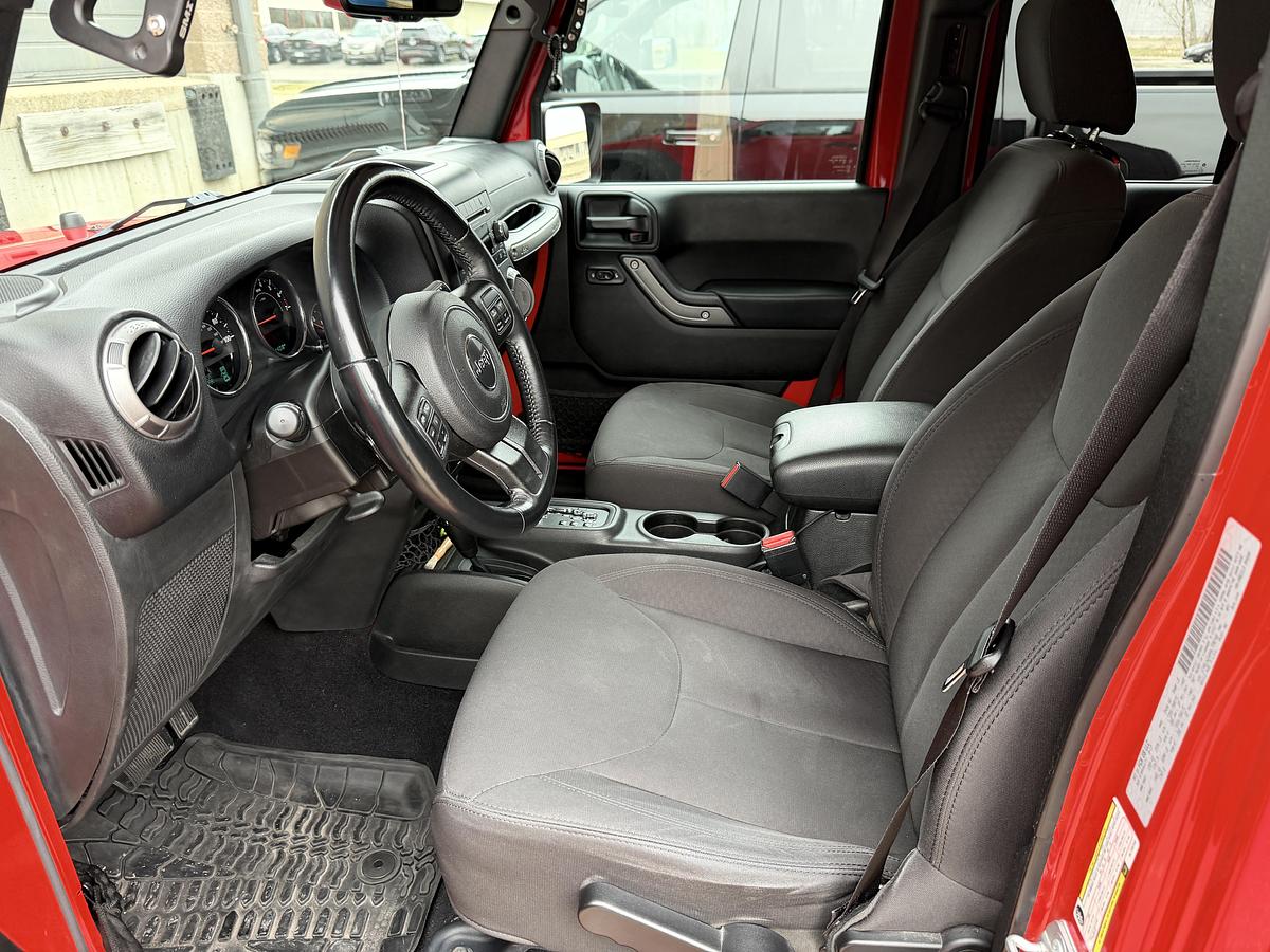 Used 2017 Jeep Wrangler Unlimited Sport 4X4 (4D JK) - Willys Wheeler Edition 24W