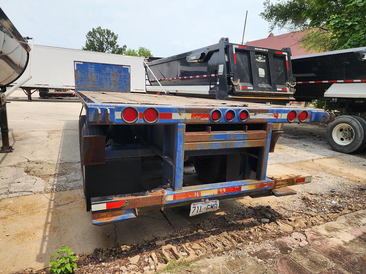 Used 2005 Clark CFBT2005 32' Flatbed Trailer
