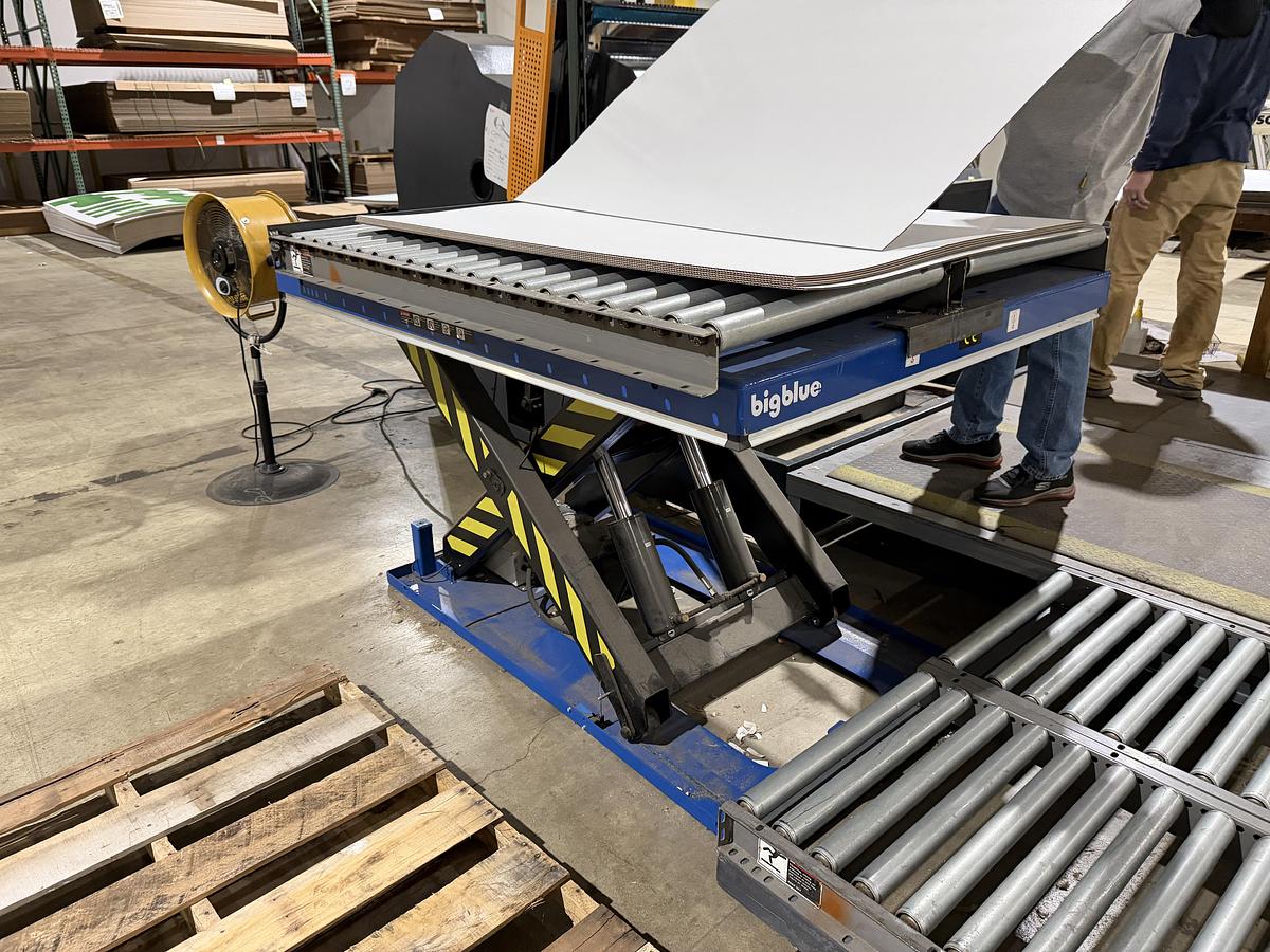 Used Royo ML1600 Clamshell Die Cutter
