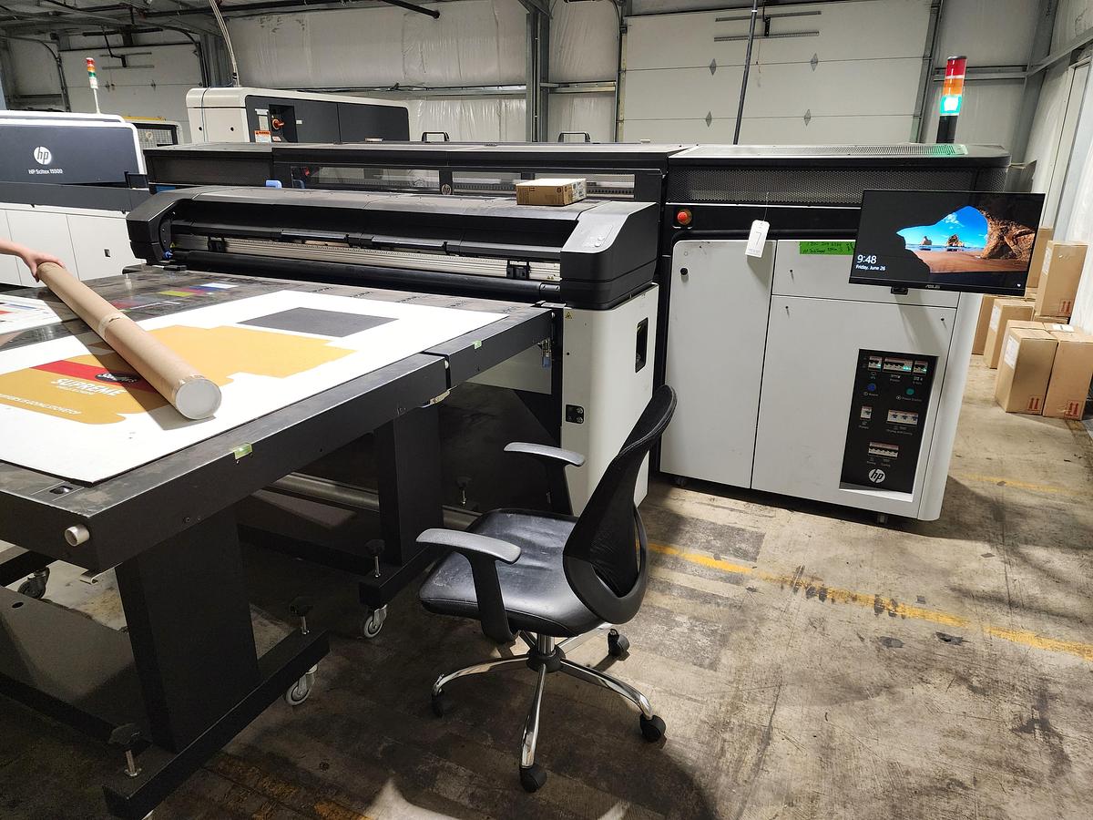 Used 2020 HP Latex R1000 Plus Flatbed Printer