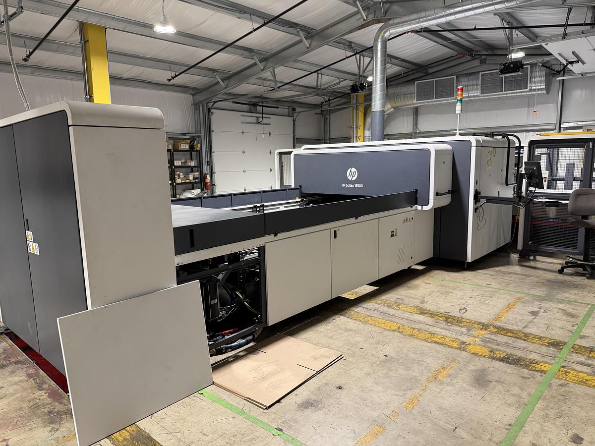 Used 2015 HP Scitex 15500 Corrugated Press