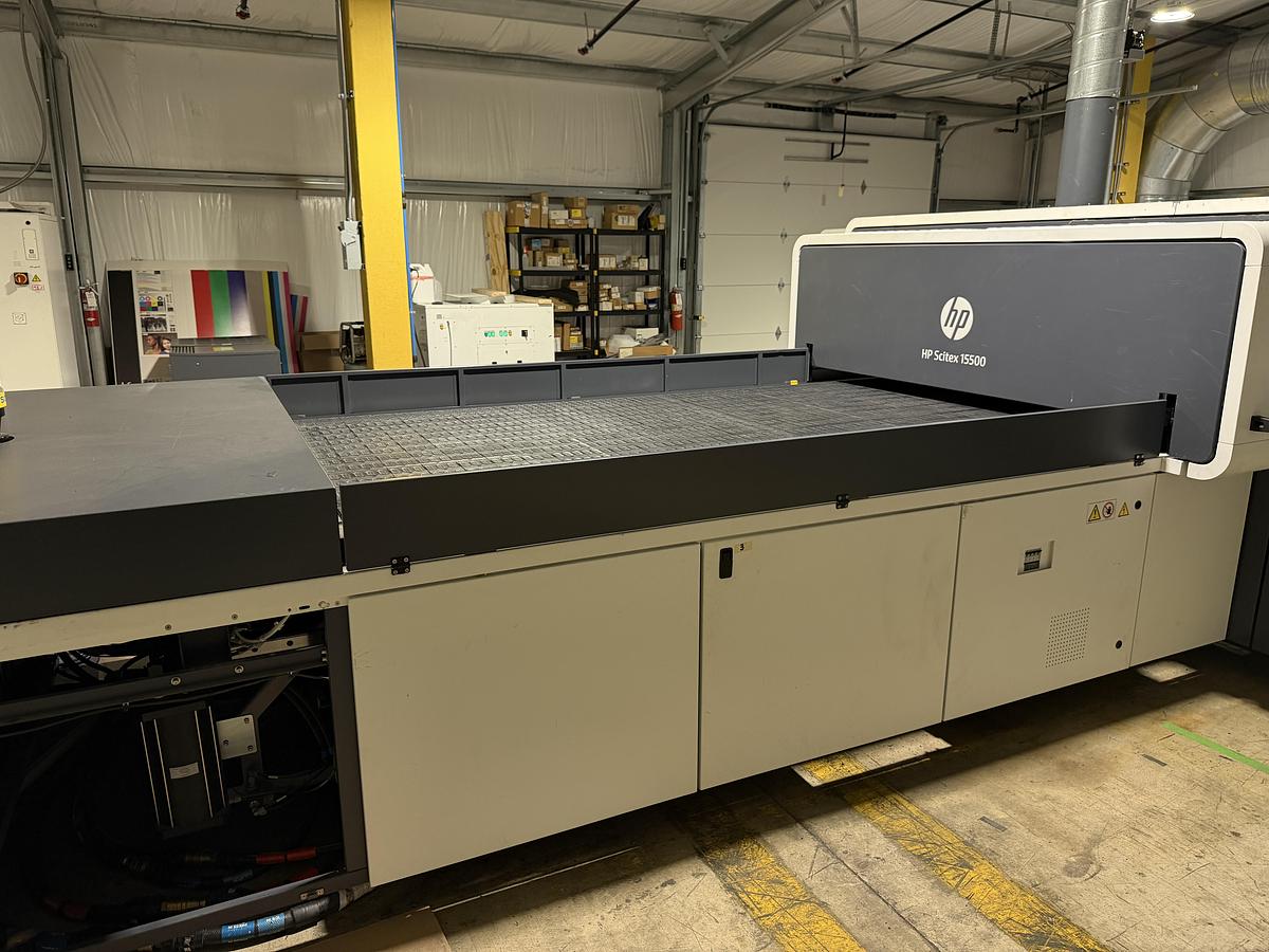 Used 2015 HP Scitex 15500 Corrugated Press