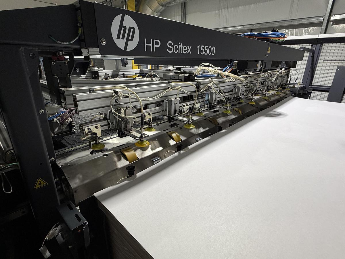 Used 2015 HP Scitex 15500 Corrugated Press