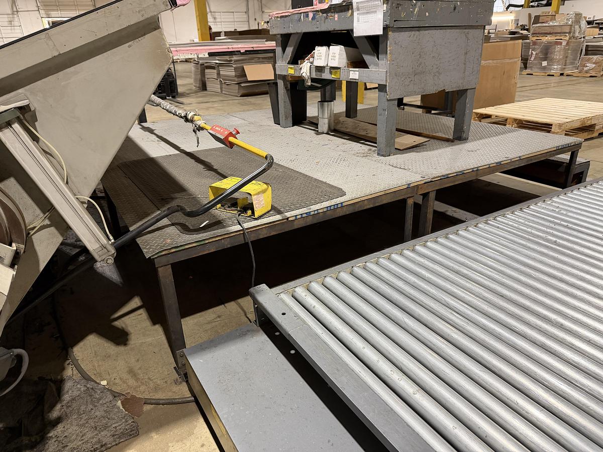 Used Cauhe Large Format Clamshell Die Cutter
