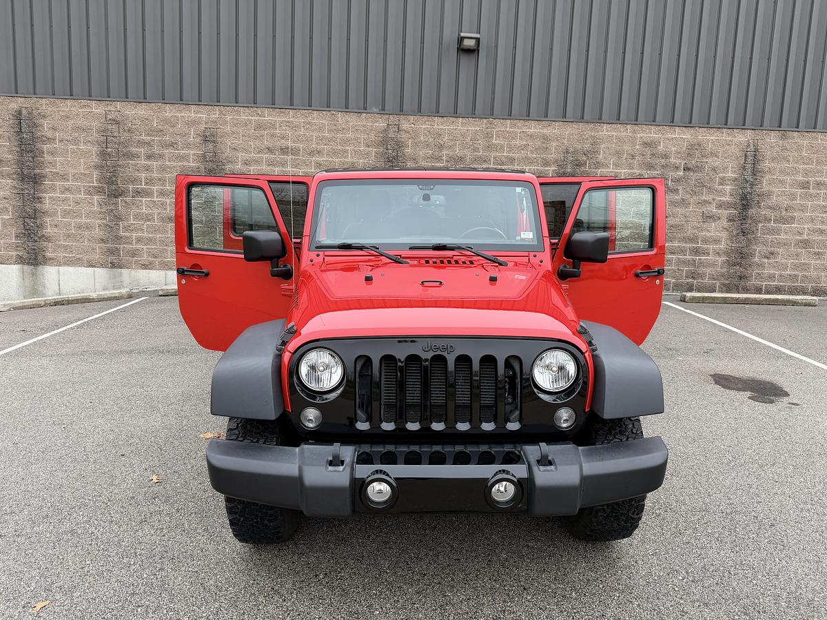 Used 2017 Jeep Wrangler Unlimited Sport 4X4 (4D JK) - Willys Wheeler Edition 24W