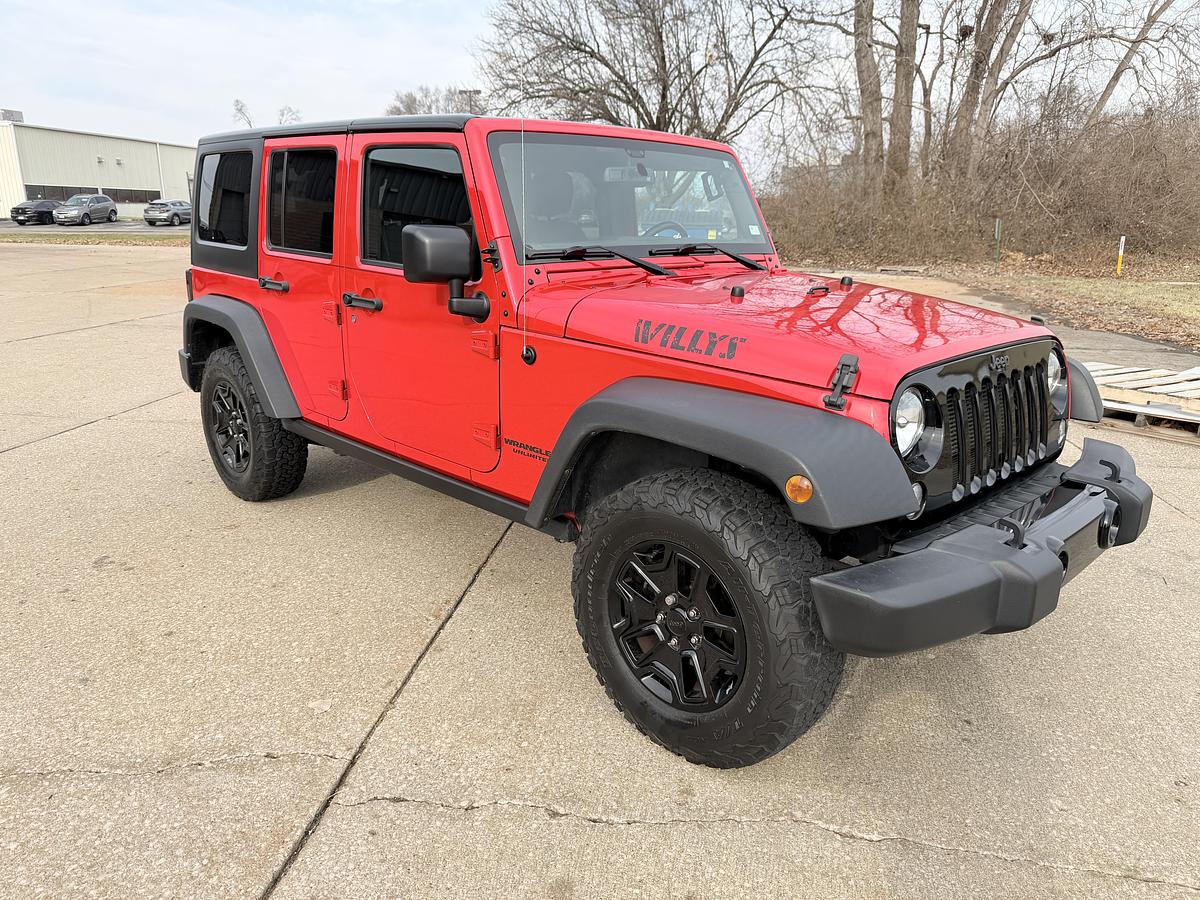 Used 2017 Jeep Wrangler Unlimited Sport 4X4 (4D JK) - Willys Wheeler Edition 24W