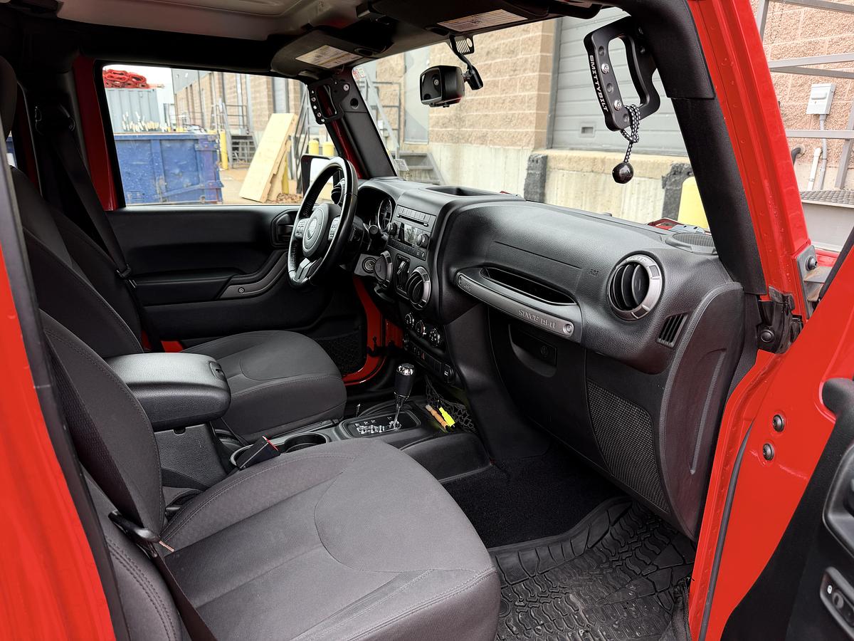 Used 2017 Jeep Wrangler Unlimited Sport 4X4 (4D JK) - Willys Wheeler Edition 24W