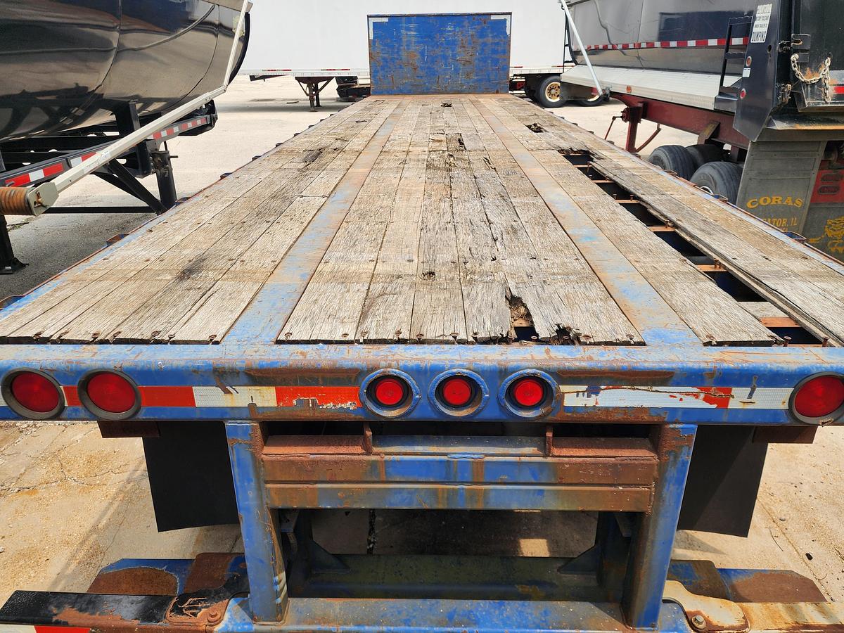 Used 2005 Clark CFBT2005 32' Flatbed Trailer