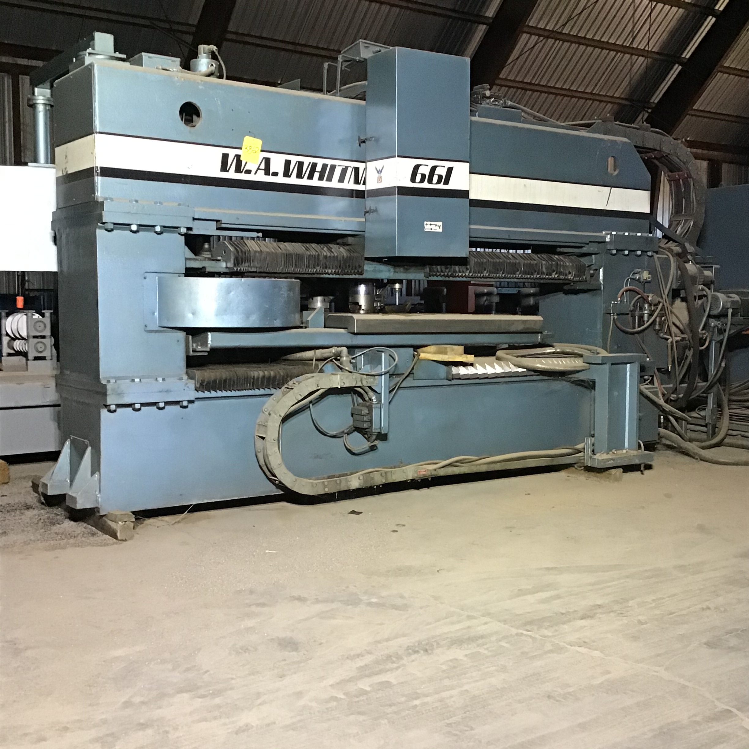 Used Whitney Mdl. 661 Plasma / Turret Punch
