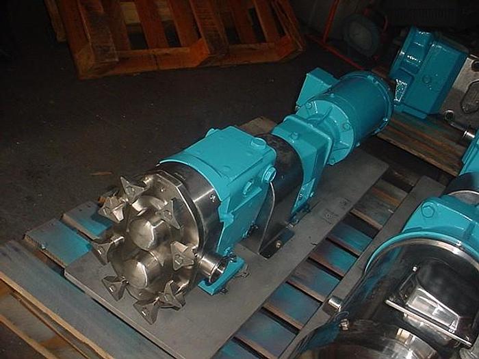 Refurbished 1.5" WAUKESHA SANITARY POSITIVE DISPLACEMENT PUMP - S/S