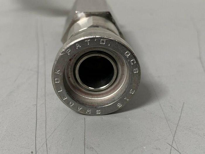 Used Swagelok QCB 316 Quick Connect Stainless Steel Hose Fitting