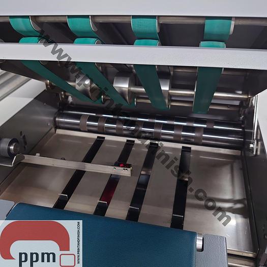 Used Eurofold Multigraf 235 Paper Folder With Foldmaster Stream Delivery & EF 2100 Batch Counter