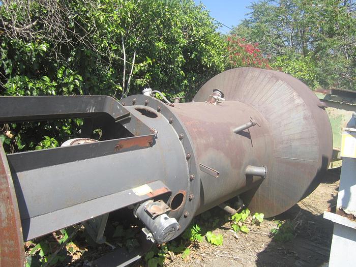 Used Furnace, Vertical, Kiln, 1MM BTU/hr, 900 lb/hr, Nat Gas #C409501