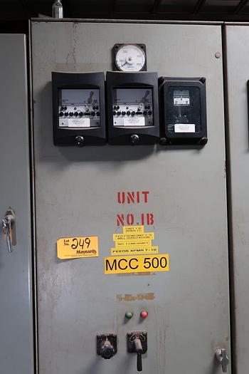 Used REDCO 4160V 5-PANEL SWITCHGEAR