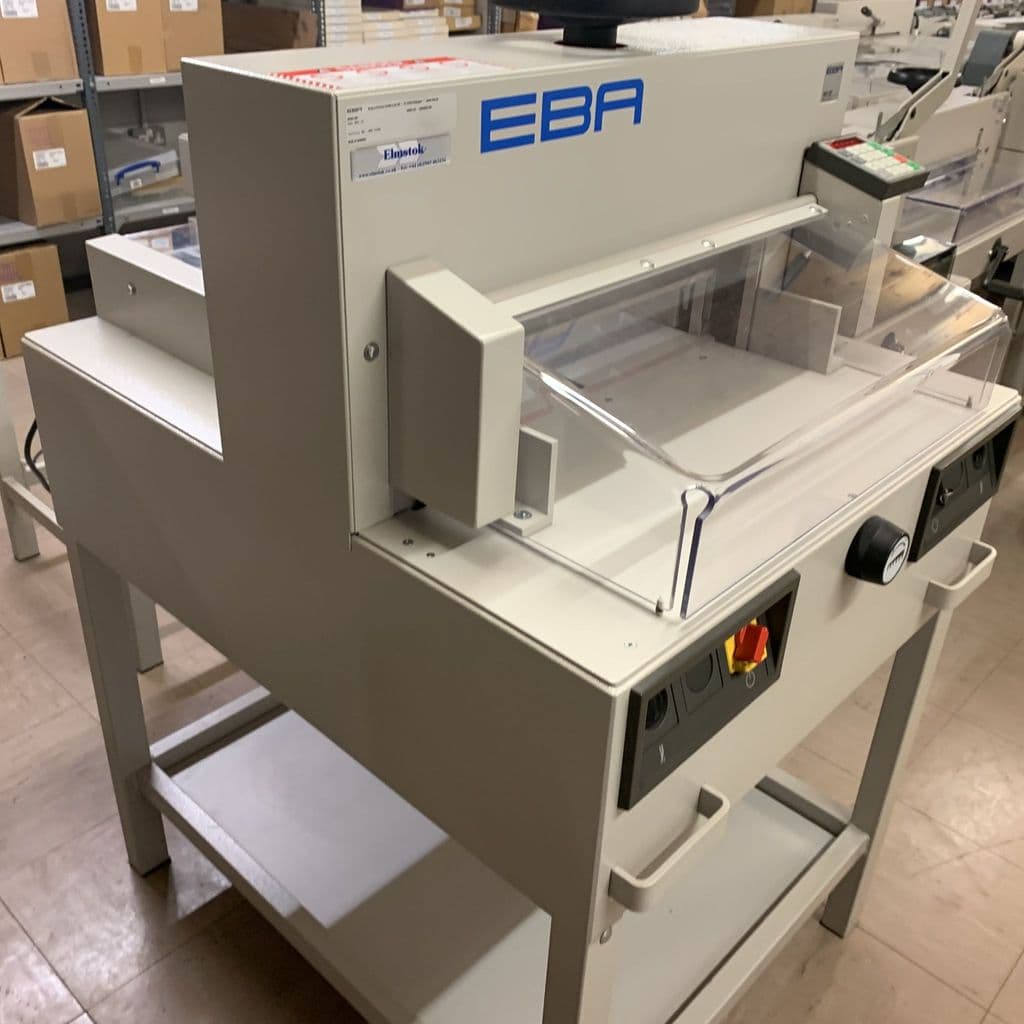 Used Pre-owned EBA 480 / IDEAL 4810-95EP 99-Program Guillotine