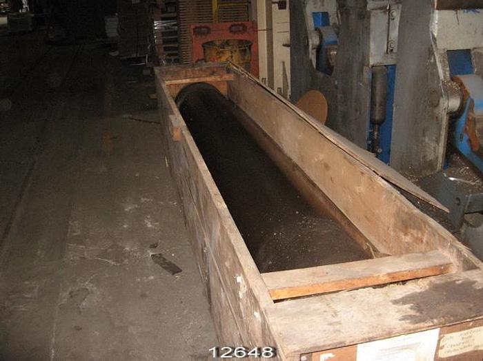 Used Manchester  Calender, 2-Roll, 120" Roll Face Length, 24" Dia Top Roll, 16" Dia Bottom Swimming Roll, 144" Bearing Center, 700 Pli, 750 Fpm #12648