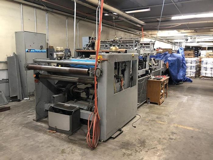 Used 54" WIDE CLARK AIKEN PTR SHEETER 2 BACKSTANDS