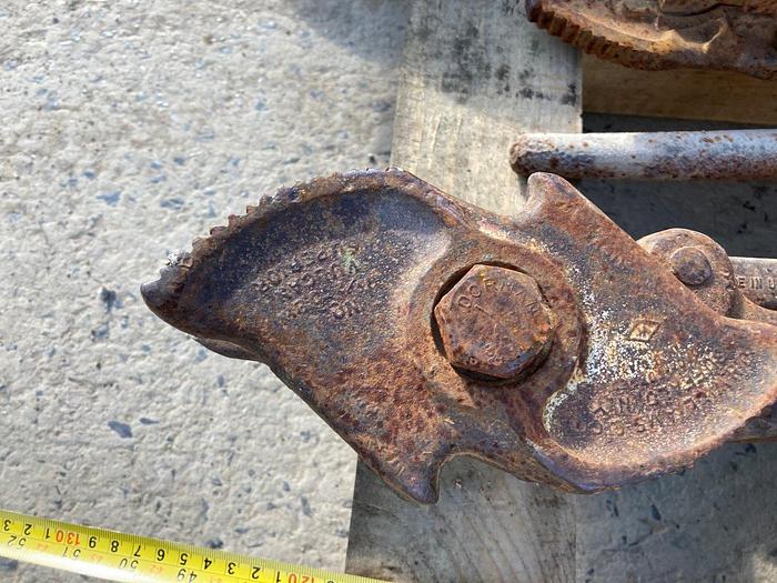 Used J H Williams Vulcan Superior 48" Chain Pipe Wrench