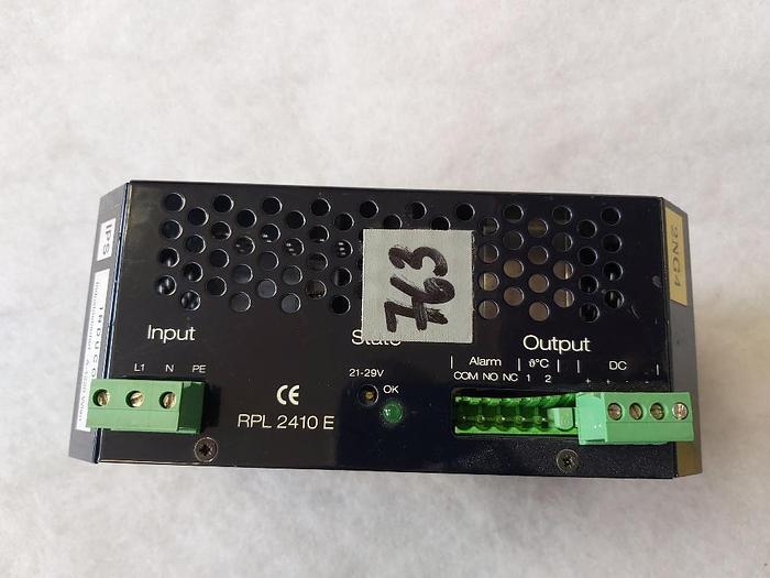 Gebraucht Transformator, 220V -> 24V/DC 10A, RPL 2410 E, Inducom,  gebraucht