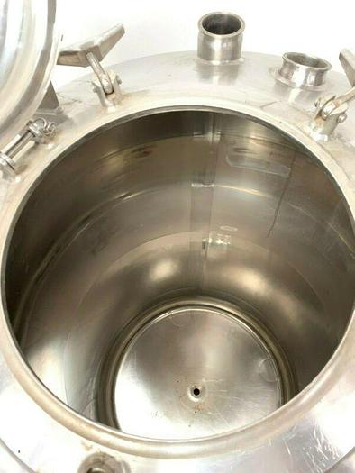 Used Paul Mueller 1100 Liter- F Stainless Steel Triple Jacketed Reactor 50 PSI