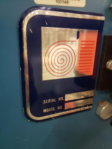 Used 60" ROSENTHAL SLITTER REWINDER MODEL SW5-DUBSHEWWG-PLO W/ SCORE SLITTING