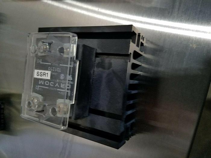 Used Crydom Solid-State Relay Switch TD1210 with Heat Sink Cooler FREE SHIPPING!