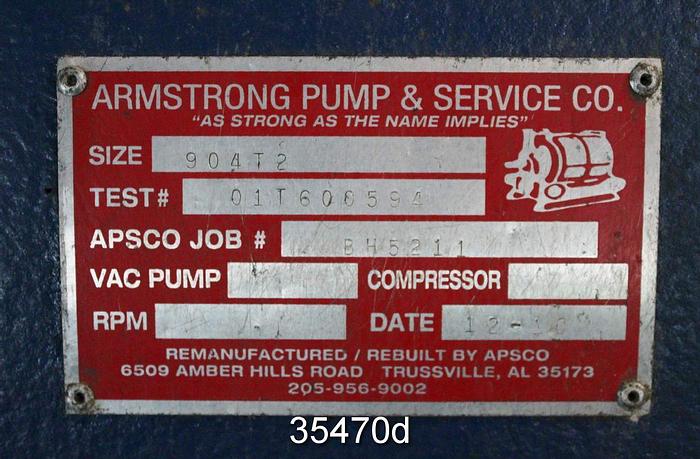 Refurbished Nash 904T2 Vacuum Pump #35470