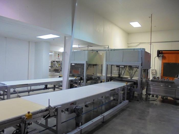Used Brownie Bites Production & Packing Line