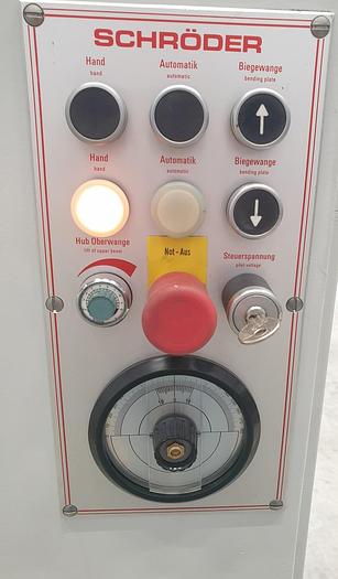 Gebraucht Schwenkbiegemaschine Schröder MAK II
