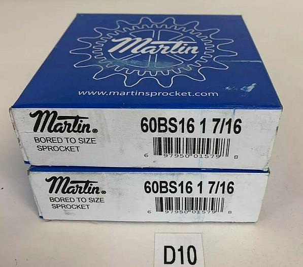 Martin Sprocket 60BS16 1-7/16" NEW In Sealed Box (Lot Of 2) Fast Shipping!