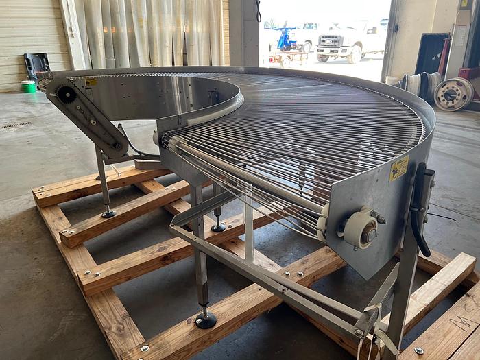 Used Belshaw 180 Degree Donut Cooling Conveyor