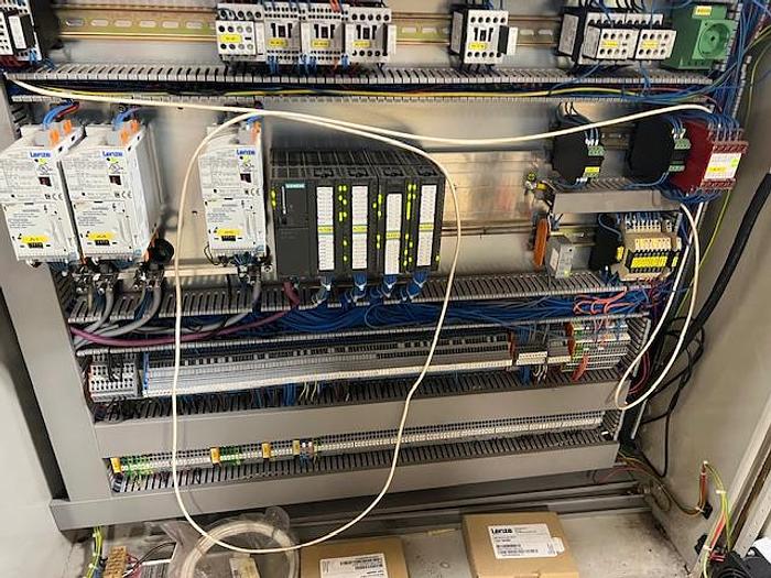 Used Kallfass Side Sealer and Shrink Tunnel