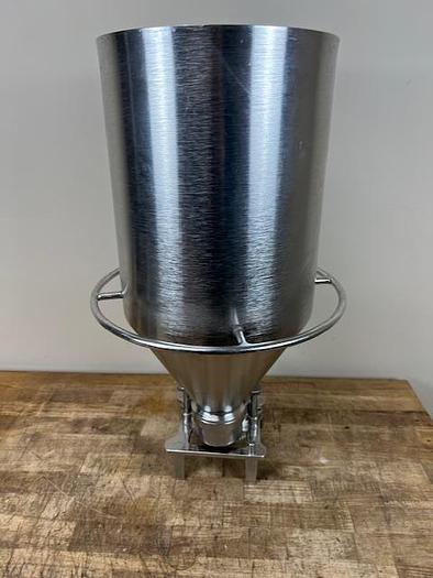 Used Edhard Stainless Steel Pump and Hopper