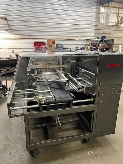 Used Kallfass Side Sealer and Shrink Tunnel